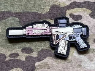 NoName Tactical Gun PVC Patch - HK416 - nášivka