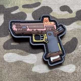 NoName Tactical Gun PVC Patch - TTI JW4 - nášivka