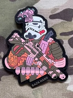 NoName Stormtrooper Warrior PVC Patch - nášivka