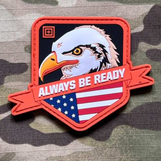 5.11 Always be Ready PVC Patch - nášivka