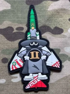 Iran Air Force - McDonnell Douglas F-4 Phantom II PVC Patch - nášivka