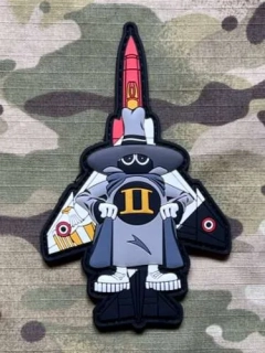 Egypt Air Force - McDonnell Douglas F-4 Phantom II PVC Patch - nášivka