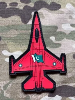 Pakistan Air Force - F-16 PVC patch - nášivka