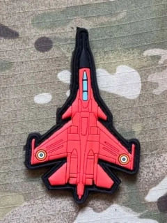 Indian Air Force - SU30MKI PVC Patch - nášivka