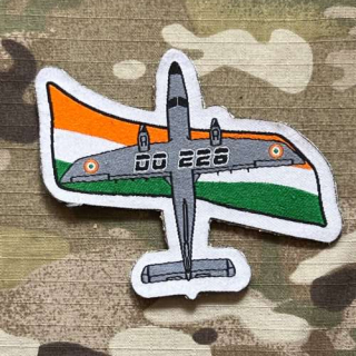 Indian Air Force - Do 228 Woven Patch - nášivka