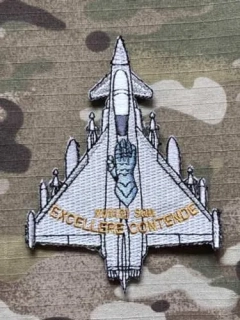 British RAF - No. 17 Squadron RAF - Eurofighter Typhoon Patch - nášivka