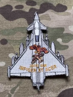 British RAF - No. 29 Squadron RAF - Eurofighter Typhoon Patch - nášivka