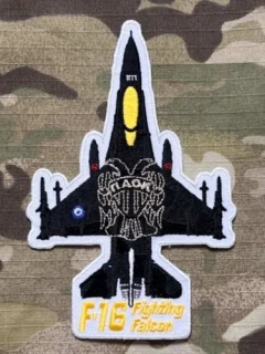 Hellenic Air Force - F-16 - Fighting Falcon Patch - nášivka