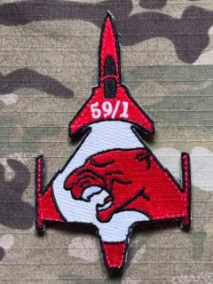 Hungaria Air Force - 59/1st PUMA Squadron - Jas 39 Gripen Patch - nášivka