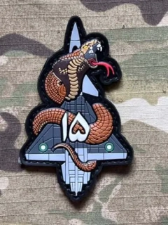 Pakistan Air Force - No. 15 Squadron - J-10 PVC Patch - nášivka