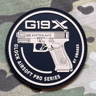 NoName Glock19 X PVC Patch - nášivka