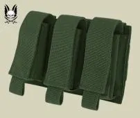 WARRIOR Triple 40mm Grenade Pouch - pouzdro - Olive Drab