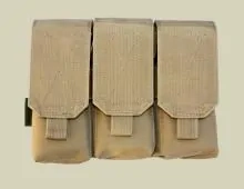 WARRIOR Triple 5.56mm Pouch - TAN