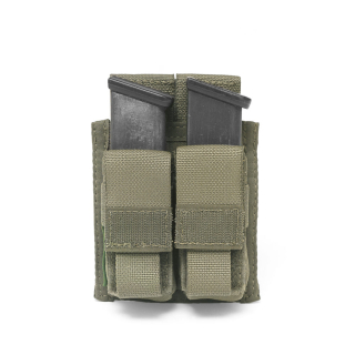 WARRIOR Elite Ops Double Open 9mm DA Pouch - sumka - Ranger Green