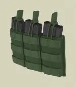 Warrior Triple Open Mag 5,56 mm - Olive Drab