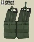 Warrior Double 5.56mm Open Mag Short / sumka - Olive Drab