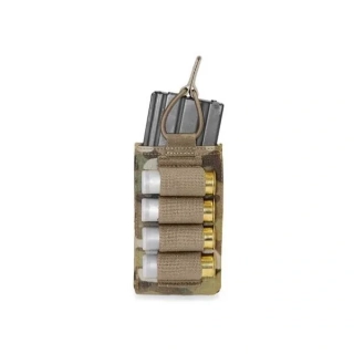 WARRIOR Elite Ops Single Open 5.56mm with Shotgun Strip - pouzdro - Multicam