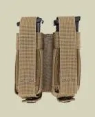 WARRIOR Fast Draw Double Pistol - sumka - TAN