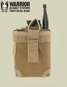 WARRIOR PRR - Personal Role Radio Pouch - pouzdro - TAN