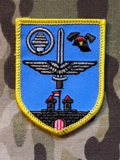 German Patch Bundeswehr HFlgPlKdtr 204 - Heeres-Flugplatzkommandantur 204 - nášivka