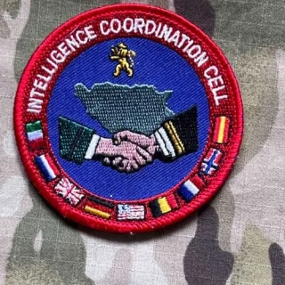 German Patch Intelligence Coordination Cell - Bosnia - nášivka
