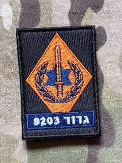 NoName Israel IDF 3rd "Alexandroni" Brigade - 9203rd Infantry Battalion Patch - nášivka