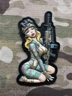 M-Tac Tactical Girl No.5 PVC Patch - Yakuza - nášivka