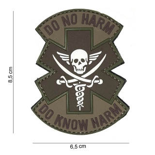 101inc Do No Harm PVC Patch - Multicam - nášivka