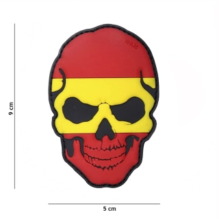101inc Skull Spain PVC Patch - nášivka