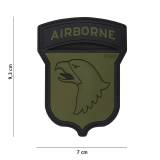 101inc 101st Airborne PVC Patch - Forest - nášivka