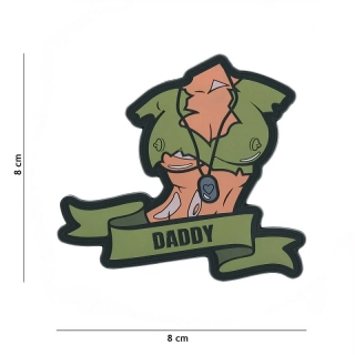 101inc Daddy Girl PVC Patch - nášivka