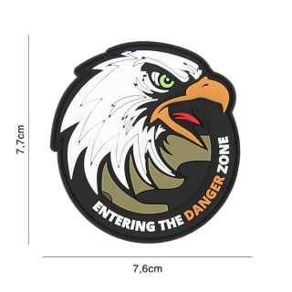 101inc Fearless Eagle PVC Patch - nášivka