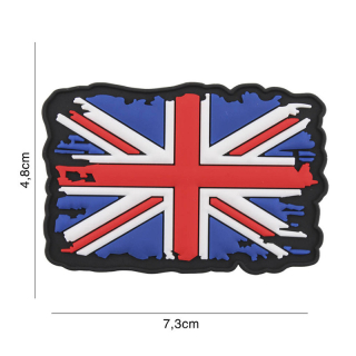 101inc UK Vintage Flag PVC Patch - nášivka