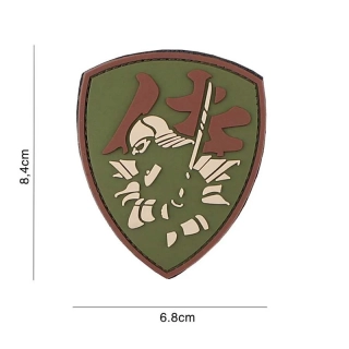 101inc Samurai Shield PVC Patch - Multicam - nášivka