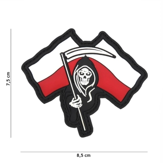 101inc Polish Reaper PVC Patch - nášivka