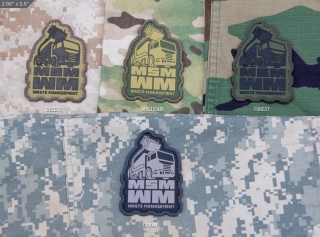 MSM WASTE MANAGEMENT PVC Patch