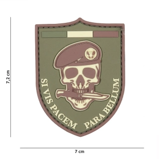 101inc Italia Si Vis Pacem PVC Patch - Multicam - nášivka
