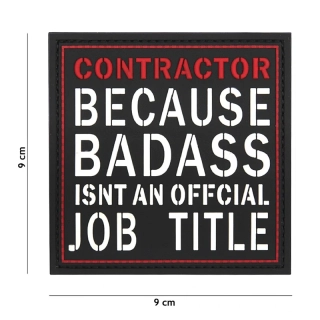 101inc Contractor PVC Patch - nášivka