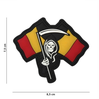 101inc Belgium Reaper PVC Patch - nášivka
