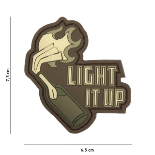 101inc Light it up PVC Patch - Multicam - nášivka