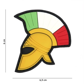 101inc Spartan Helmet PVC Patch - Italia - nášivka