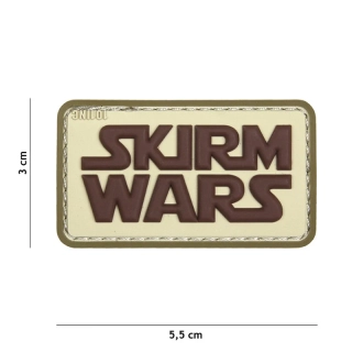 101inc Skirm Wars PVC Patch - Multicam - nášivka