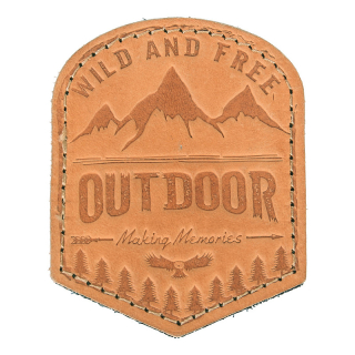 101inc Fosco Leather Patch Outdoor - nášivka
