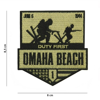 101inc WW II. Omaha Beach EMB Patch - nášivka