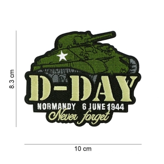 101inc D-Day Sherman EMB Patch - nášivka