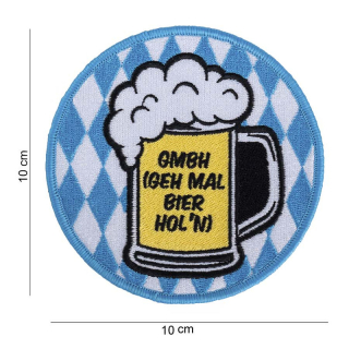 101inc Beer - GmbH Bavarian Style EMB Patch - nášivka