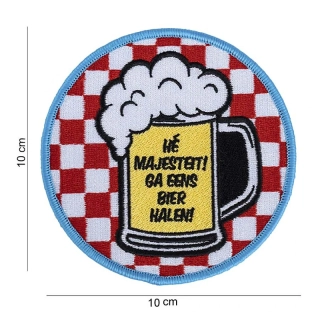 101inc Beer - Hé majesteit! EMB Patch - nášivka