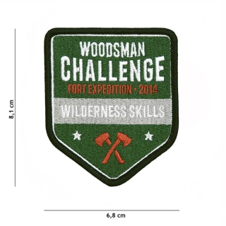 101inc Fosco Woodsman Challenge - 2014 EMB Patch - nášivka
