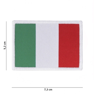 101inc Italia Flag Woven Patch - nášivka