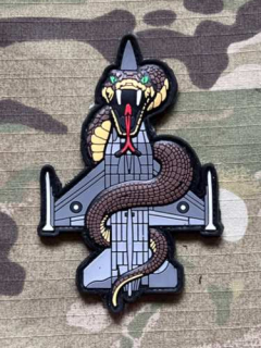 Pakistan Air Force - F-16 PVC patch - nášivka